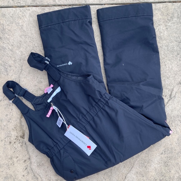 NWT Girl's Obermeyer Snoverall Ski Bibs